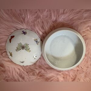 Decorative Butterfly Ceramic Dish